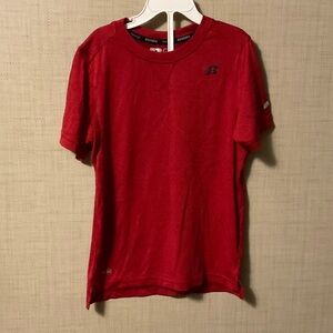 Russell Athletic Men's Vibrant Red Short Sleeve Tee